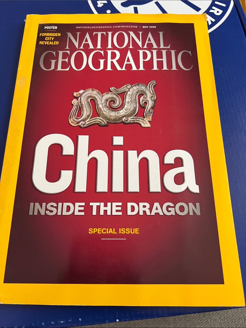 Vintage National Geographic Magazine May 2008 China Special